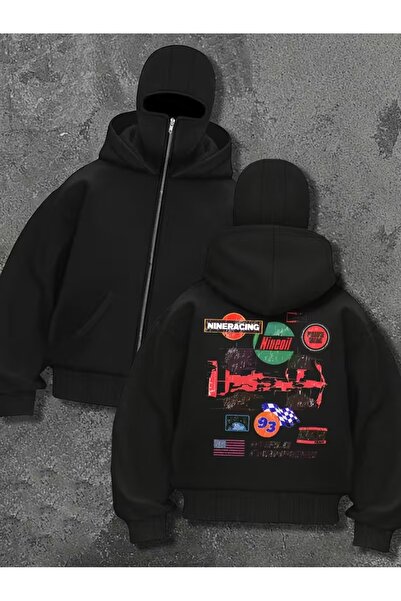 ship master سترة صوفية للجنسين من Snow Masked Ninja من الصوف السميك بخيطين