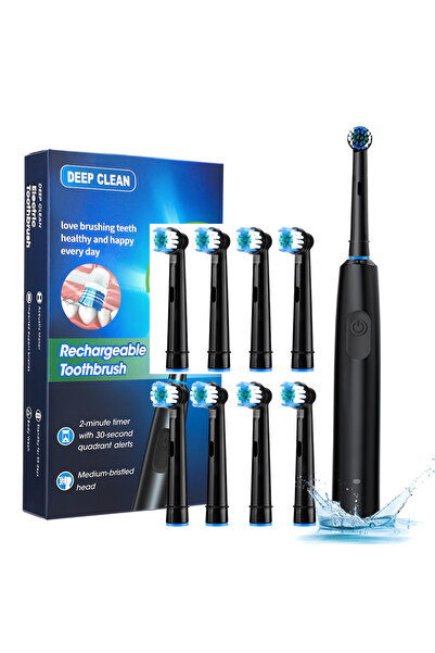 Choice with 8 heads Electric Toothbrush Rotary Rechargeable Electric Toothbru...