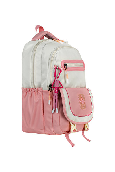 Coverzone Waterproof Backpack–15.6 Inch Notebook Compartment, Can Be Attached to Suitcase, Hidden Pocket on the Back, School Bag,704