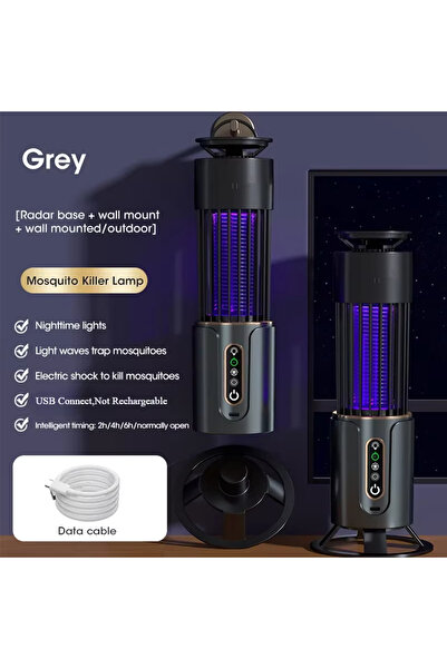 Choice Not Rechargeable Electric Shock Mosquito Repellent Lamp Mosquito Trap Camping Lamp USB Timed Electri