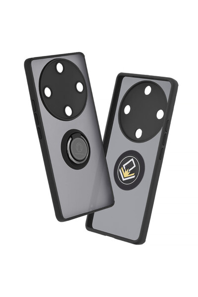 Optim Solution Husa cu bumper TPU pentru Honor Magic5 Lite, Inel Glinth, Supe...