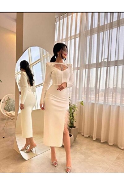 MEERA فستان سهرة كلاسيك