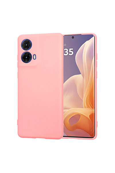 Optim Solution Husa Silicon Microfibra pentru Motorola Moto G85, PerfectFit, ...