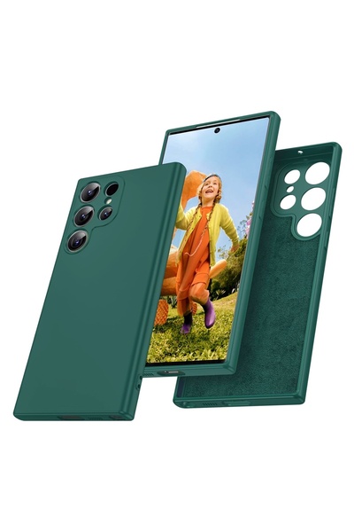 Optim Solution Husa Protectie VelvetFlex Silicon Microfibra pentru Samsung Ga...