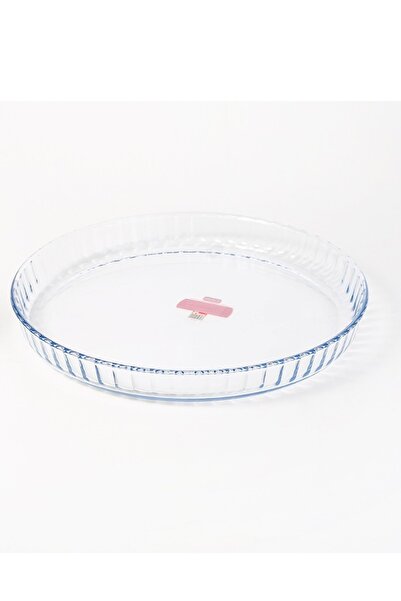 Generic صينية فرن زجاجية مستديرة