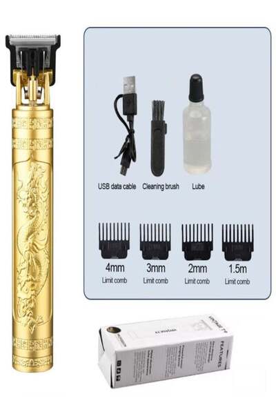 Bodhi Rechargeable Hair Trimmer & Clipper – Stainless Steel Cutter Head, Supe...