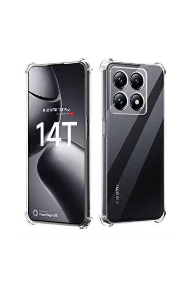 Optim Solution Husa Top-Grade AntiShock pentru Xiaomi 14T, Transparent