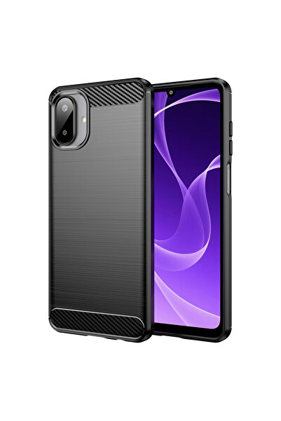 Optim Solution Husa Carbon Resistance pentru Samsung Galaxy A07, Anti-Soc, Negru