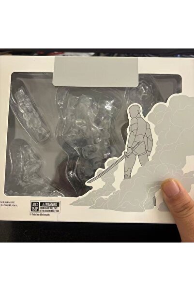 BANDAI no action model Transparent version In Stock New S.H.Figuarts Effect Smoke Transparent Ver. Accessor