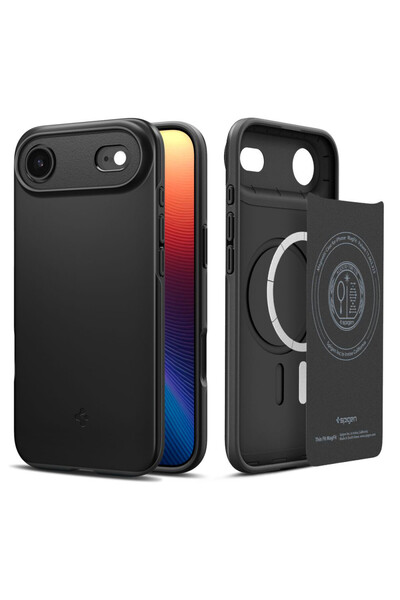 Optim Solution Husa de Protectie cu MagSafe pentru Apple iPhone Air, Anti Sho...