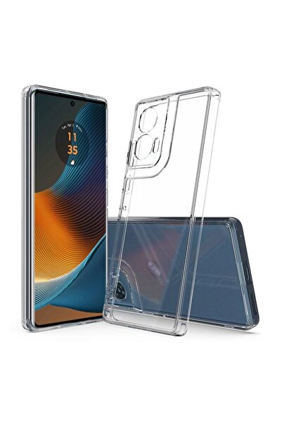 Optim Solution Husa TPU High Clear pentru Motorola Edge 50 Fusion, Diamond De...