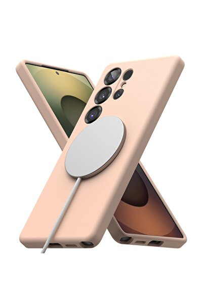 Optim Solution Husa Smooth Silicone Magnetica cu Microfibra pentru Samsung Ga...