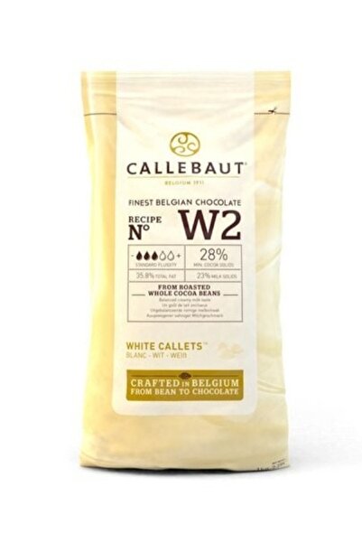 Callebaut Ciocolata alba fina W2 - 1 kg - 28% - Callebaut®