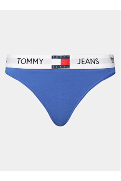 Tommy Jeans Tanga pentru femei UW0UW04956 albastră