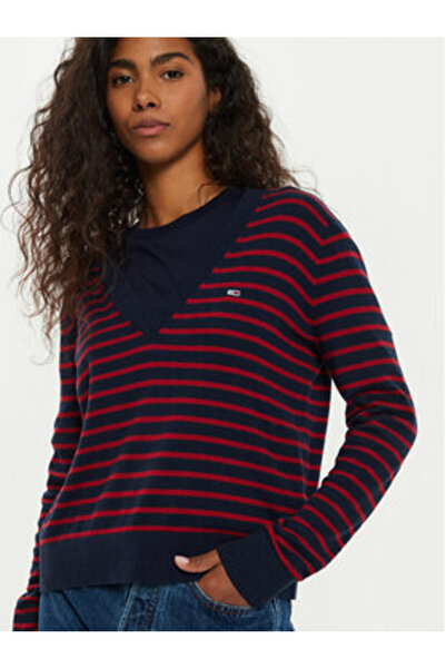Tommy Jeans Women's Sweater DW0DW18670 Multicolor