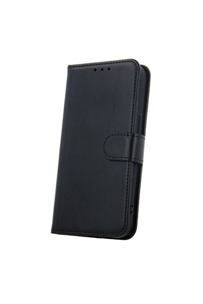 Optim Solution Husa Flip PU pentru Samsung Galaxy A16 4G / 5G cu Clapeta, Protectie Completa, Negru