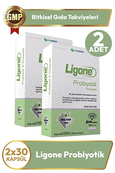 Ligone Probiyotik 30 Kapsül 2 Adet