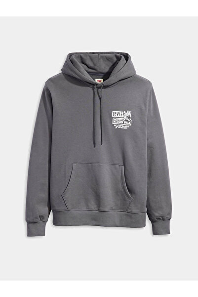 Levi's Levi's Ανδρική Μπλούζα Φούτερ 38424-0083 Γκρι
