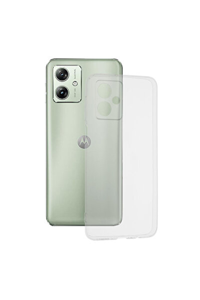 Optim Solution Husa de silicon transparent pentru Motorola Moto G54, Crystal ...
