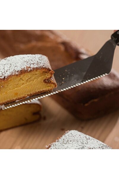 Lacor 2-in-1 spatula with serrated blade, 30 cm