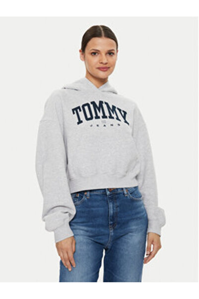 Tommy Jeans Women's Sweatshirt DW0DW19291 Gray