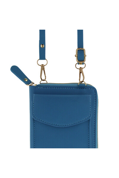 Optim Solution Husa de Telefon Universala 2in1 pentru HTC, Albastru