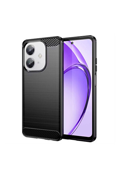 Optim Solution Husa Carbon Resistance pentru Oppo A40 4G / A60 5G, Anti-Soc, ...