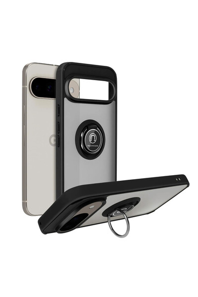 Optim Solution Husa Sheen cu Bumper TPU pentru Google Pixel 10 / 10 Pro, Inel...