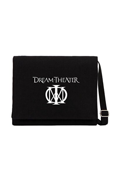 CrowsGate Dream Theather Logo 3 Black Canvas Messenger Bag