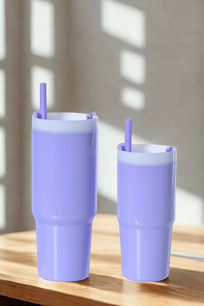 Nandy Home طقم من 2 زجاجة مياه ملونة، 500 مل. و800 مل.