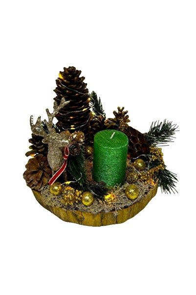 velve Χειροποίητη διακόσμηση LED για την ημέρα των Χριστουγέννων, διακοσμητικ...