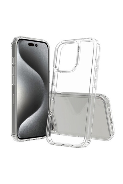 Optim Solution Husa de Silicon 2mm pentru Apple Iphone 16 Pro, Transparent