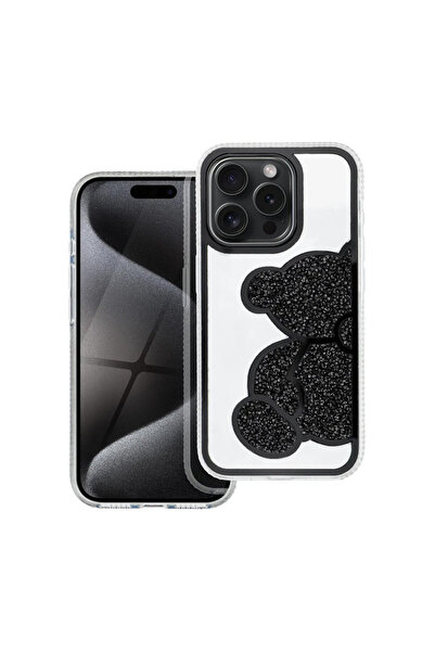 Optim Solution Θήκη Teddy's για Apple iPhone 16 Plus, AntiShock, Μαύρη