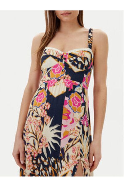 MAAJİ Γυναικείο Καλοκαιρινό Φόρεμα PT2638CLD001 Πολύχρωμο