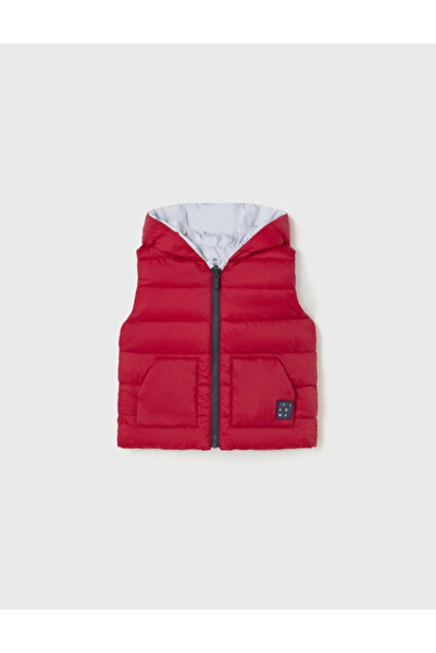 MAYORAL reversible vest, red
