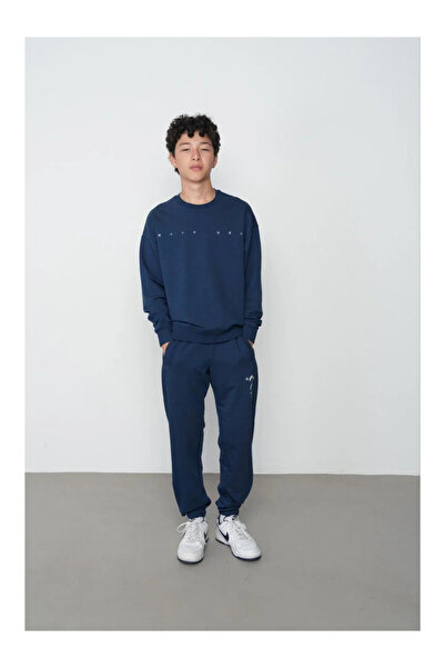 QUEEN KİDS Boy's Suit 8135 2Thread Anythin Indigo