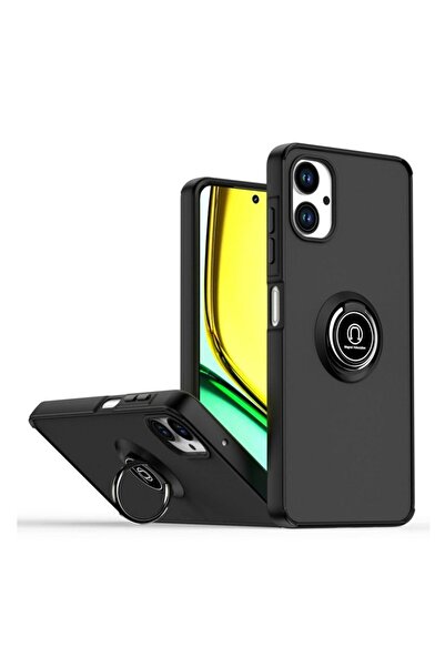 Optim Solution Husa Sheen cu Bumper TPU pentru Samsung Galaxy A06, Inel Glint...