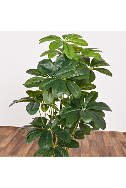 co arma Artificial Jasmine Leaf Tree, 24 Branches, 100 cm, in Plastic Container