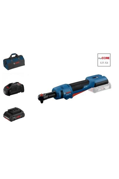 Bosch GRC 18V-60 1x4 Ah ProCORE Akülü 3/8 Cırcır Anahtarı