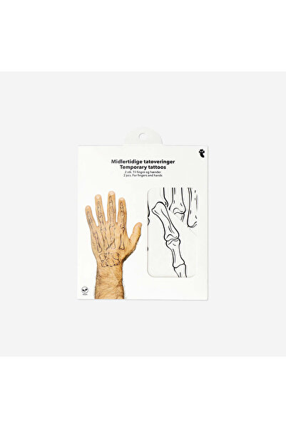 Flying Tiger Copenhagen İskelet Desenli 2'li Geçici Dövme