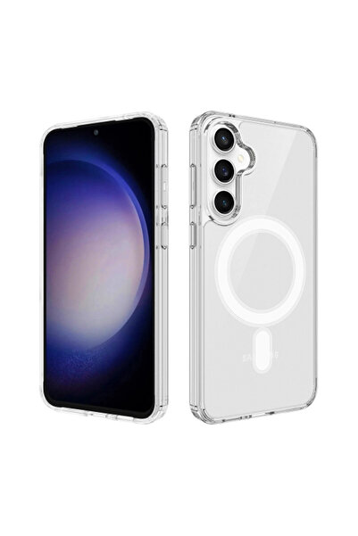 Optim Solution Husa AcrylVitrine pentru Samsung Galaxy S24 FE, MagSafe, Anti-...