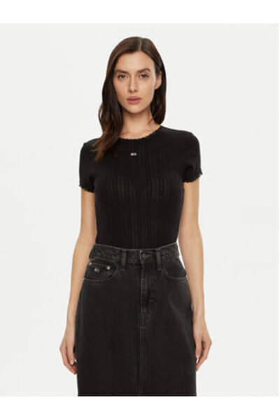 Tommy Jeans Tricou damă DW0DW19493 negru