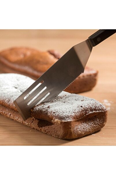 Lacor 2-in-1 spatula with serrated blade, 30 cm