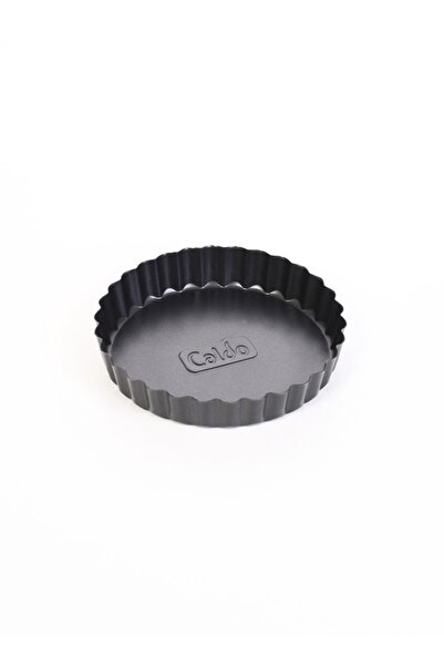 Generic صينية تارت 12 مقاس لون فضي