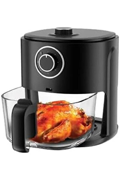 DLC 4.2L Visible Glass Air Fryer, 1200W | White or Black