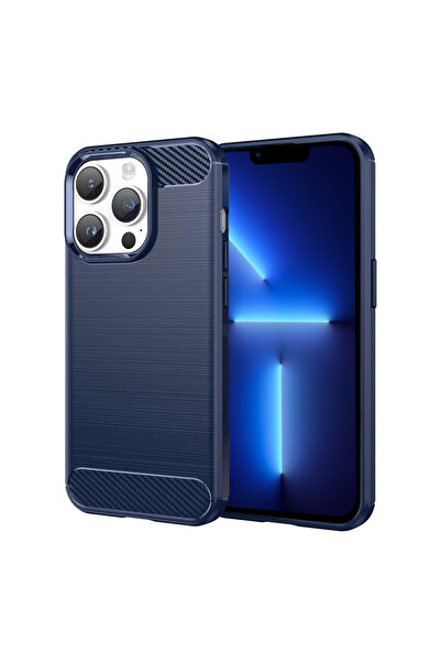 Optim Solution Husa Carbon Resistance pentru Apple iPhone 13 Pro, Anti-Soc, A...