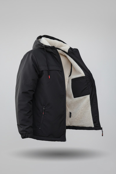 ABİLLİTA Зимовий водо- та вітронепроникний хутряний пальто