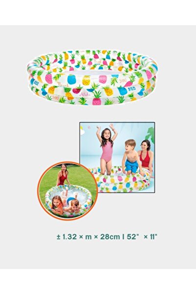 Generic حوض سباحة صغير قابل للنفخ للأطفال