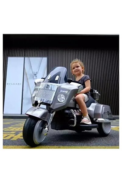 Generic لعبة أطفال فاخرة عالية الجودة بثلاث عجلات دراجة نارية كهربائية تعمل بالبطارية