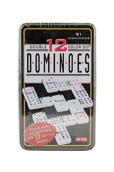 Generic مجموعة لعب الدومينو المزدوجة 12